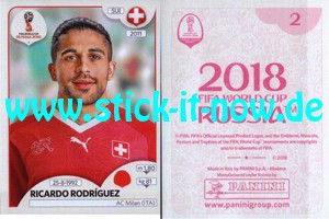Panini WM 2018 Russland "Sticker" INT/Edition - Nr. 366