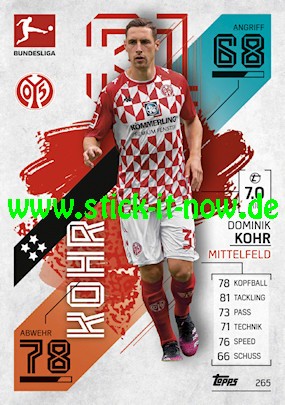 Topps Match Attax Bundesliga 2021/22 - Nr. 265