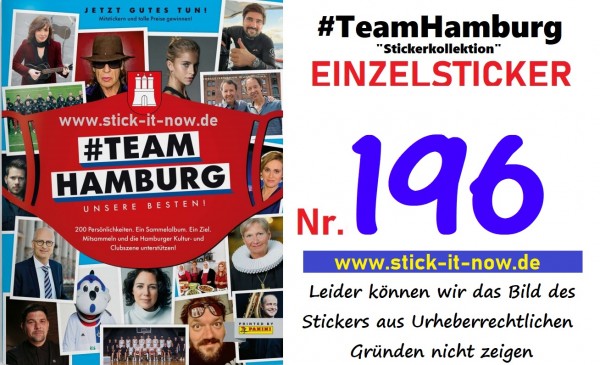 #TeamHamburg "Sticker" (2021) - Nr. 196