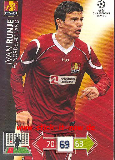 Panini Adrenalyn XL CL 12/13 - FC Nordsjaelland - Ivan Runje