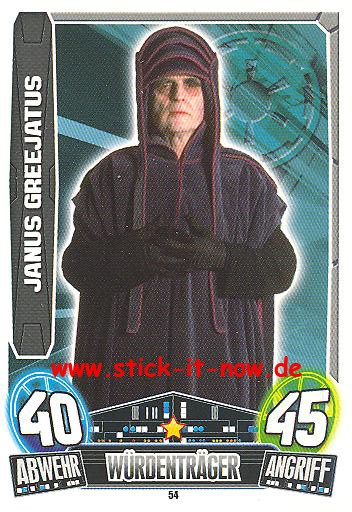 Force Attax Movie Collection - Serie 3 - JANUS GREEJATUS - Nr. 54