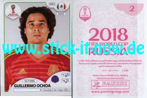 Panini WM 2018 Russland "Sticker" INT/Edition - Nr. 442