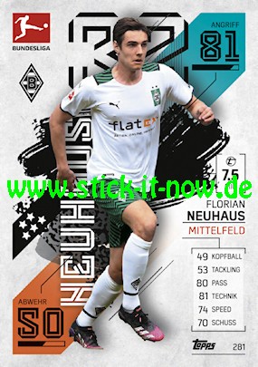 Topps Match Attax Bundesliga 2021/22 - Nr. 281