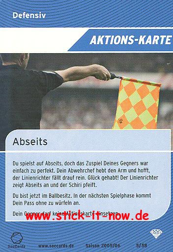 SocCards 05/06 - Aktions-Karte - Nr. 5/58