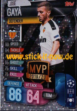 Match Attax Champions League 2019/20 - Nr. C VAL (Club MVPs)