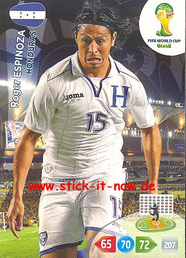 Panini Adrenalyn XL Brasil WM 2014 - Roger ESPINOZA