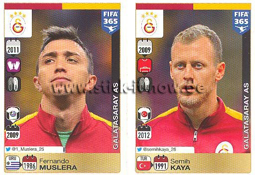 Panini FIFA 365 Sticker - Nr. 762 - 763
