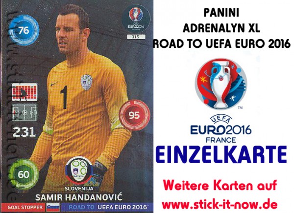 Adrenalyn XL - Road to UEFA Euro 2016 France - Nr. 315