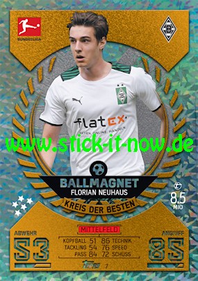 Topps Match Attax Bundesliga 2021/22 - Nr. 7 ( Kreis der Besten )