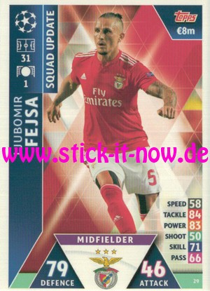 Match Attax CL 18/19 "Road to Madrid" - Nr. 29
