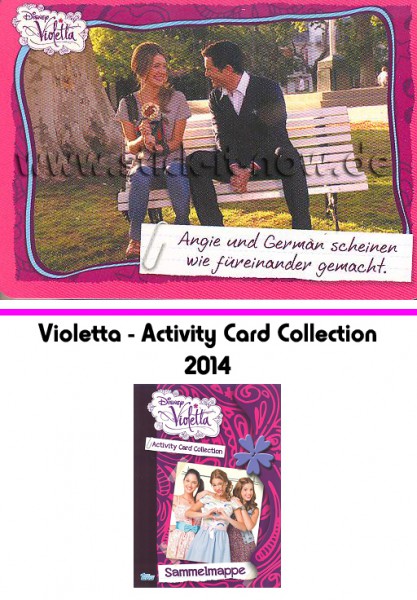 Disney Violetta - Activity Cards (2014) - Nr. 74