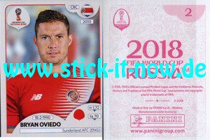 Panini WM 2018 Russland "Sticker" INT/Edition - Nr. 385