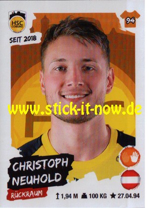 LIQUI MOLY Handball Bundesliga "Sticker" 20/21 - Nr. 315