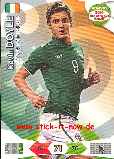 Panini Adrenalyn XL Road to WM 2014 - Kevin DOYLE