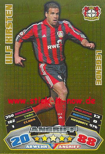 Match Attax 12/13 EXTRA - Ulf Kirsten - Bayer Leverkusen - LEGENDE - Nr. 517