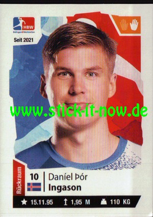 LIQUI MOLY Handball Bundesliga "Sticker" 21/22 - Nr. 259