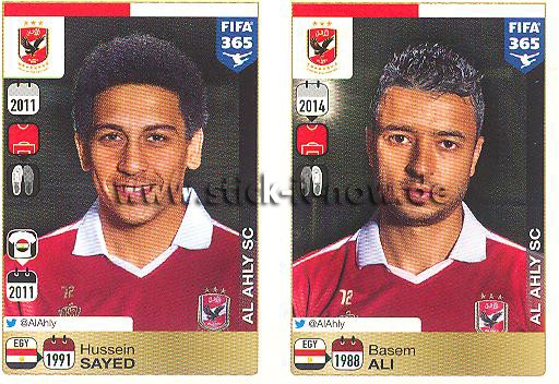 Panini FIFA 365 Sticker - Nr. 288 - 289