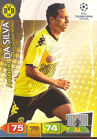 Antonio da Silva - Panini Adrenalyn XL CL 11/12 - Bor. Dortmund