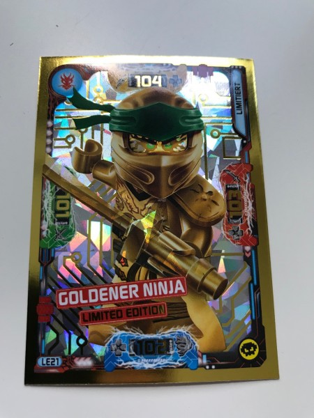 Lego Ninjago Trading Cards - SERIE 5 (2020) - Nr. LE21 ( Limited )