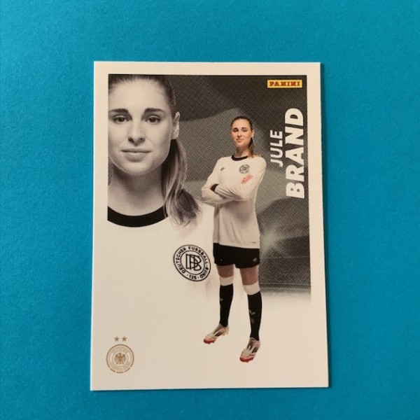 DFB Frauen Team-Set 2025 - Nr. BA-02 ( Jule Brand )