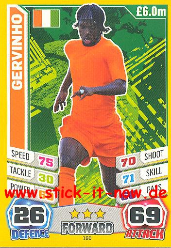 Match Attax "World Stars WM 2014" - GERVINHO - Nr. 160