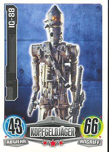 Force Attax - IG-88 - Kopfgeldjäger - Söldner - Movie Collection