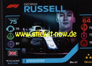 Turbo Attax "Formel 1" (2020) - Nr. 67