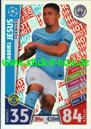 Match Attax Champions League 17/18 - Nr. 178 (Hot Shot)