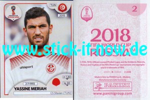Panini WM 2018 Russland "Sticker" INT/Edition - Nr. 547