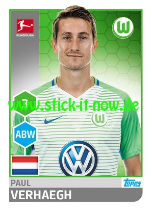Topps Fußball Bundesliga 17/18 "Sticker" (2018) - Nr. 260