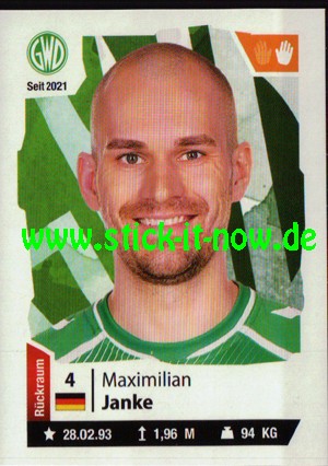 LIQUI MOLY Handball Bundesliga "Sticker" 21/22 - Nr. 278