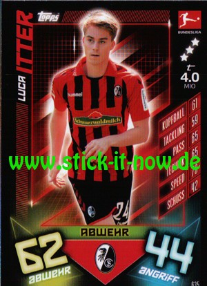 Topps Match Attax Bundesliga 2019/20 "Extra" - Nr. 635