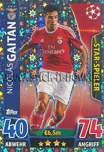 Champions League - Match Attax 15/16 - Nr. 190