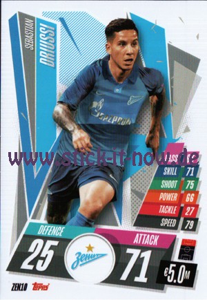 Match Attax Champions League 2020/21 - Nr. ZEN 10