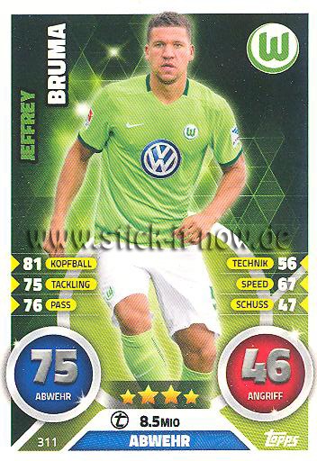 Topps Match Attax Bundesliga 16/17 - Nr. 311