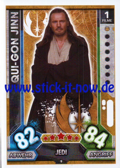 Topps Star Wars FORCE ATTAX UNIVERSE (2017) - Nr. 9