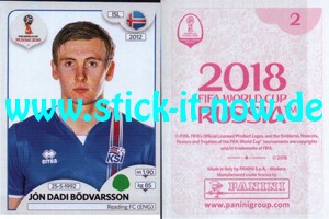 Panini WM 2018 Russland "Sticker" INT/Edition - Nr. 297