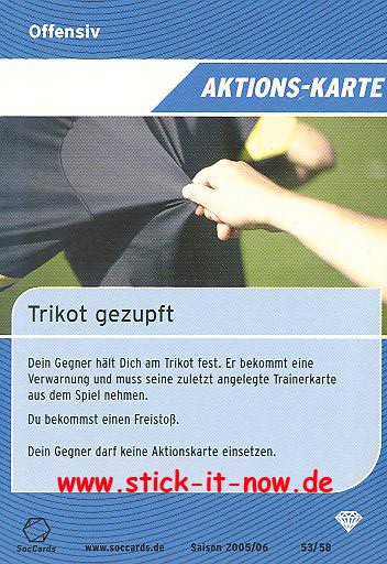 SocCards 05/06 - Aktions-Karte - Nr. 53/58