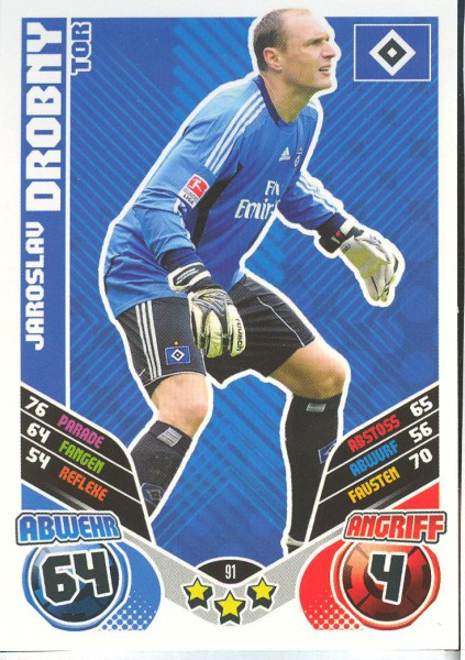 Jaroslav Drobny - Match Attax 11/12