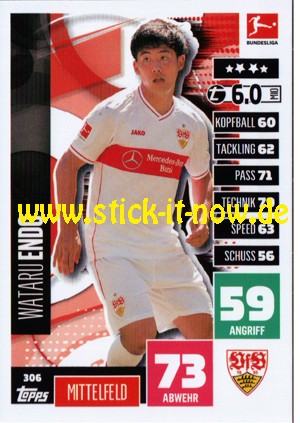 Topps Match Attax Bundesliga 2020/21 - Nr. 306