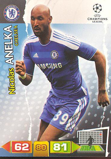Nicolas Anelka - Panini Adrenalyn XL CL 11/12 - FC Chelsea