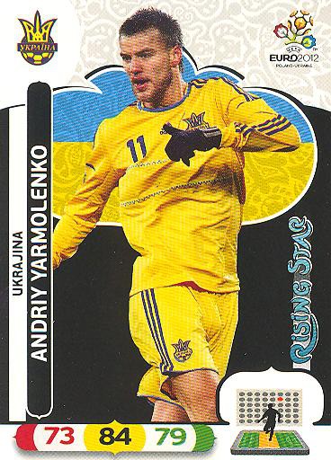 Panini EM 2012 - Adrenalyn XL - Andriy Yarmolenko - Ukraine - Rising Star