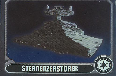 Star Wars Movie Sticker (2012) - STERNENZERSTÖRER - Nr. 77