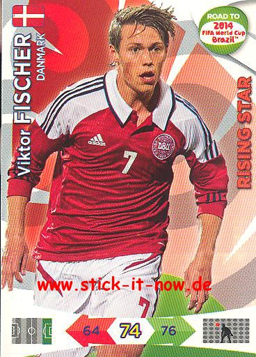 Panini Adrenalyn XL Road to WM 2014 - Viktor FISCHER