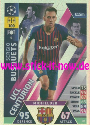 Match Attax CL 18/19 "Road to Madrid" - Nr. 156