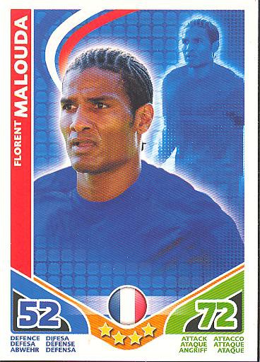 Match Attax WM 2010 - GER/Edition - FLORENT MALOUDA - Frankreich
