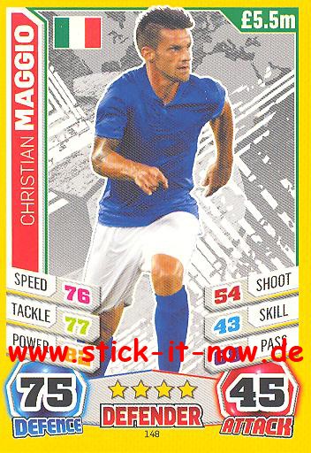 Match Attax "World Stars WM 2014" - CHRISTIAN MAGGIO - Nr. 148
