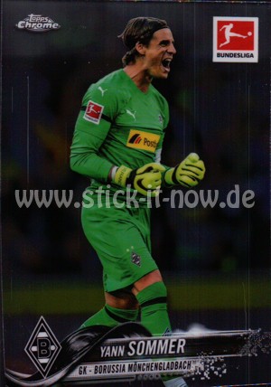 Bundesliga Chrome 18/19 - Yann Sommer - Nr. 5