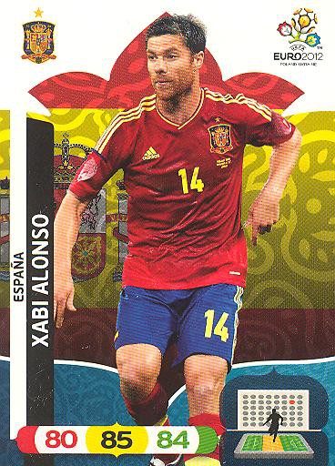 Panini EM 2012 - Adrenalyn XL - Xabi Alonso - Spanien