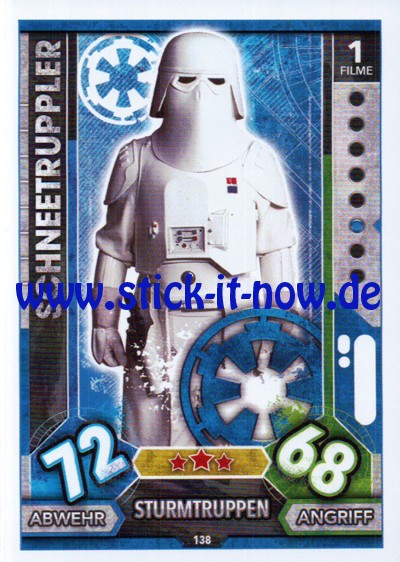 Topps Star Wars FORCE ATTAX UNIVERSE (2017) - Nr. 138